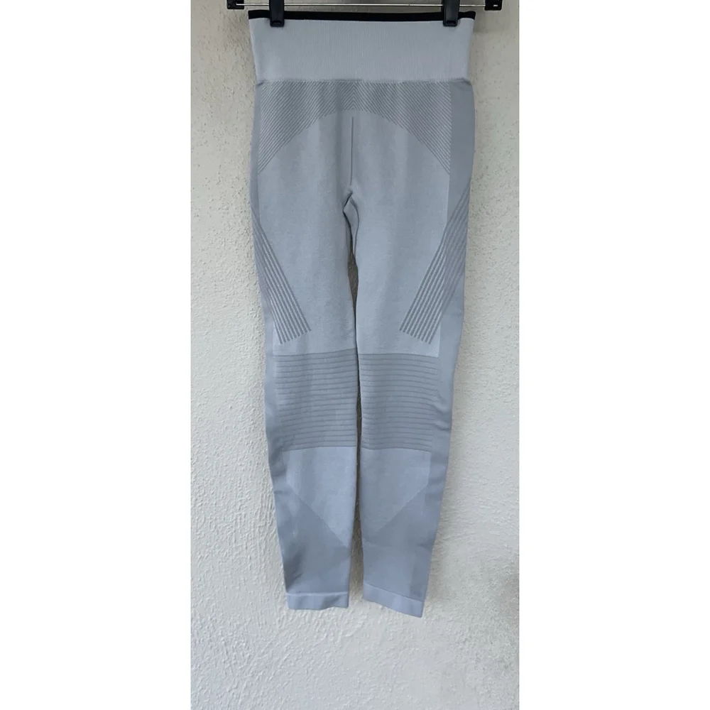 Adidas by Stella McCartney TrueStrength High Waist Seamless Leggings Grey Small